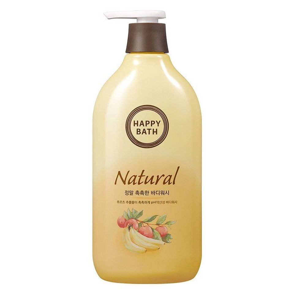 Sữa tắm Happy Bath Real Natural Body Wash, Trái Cây