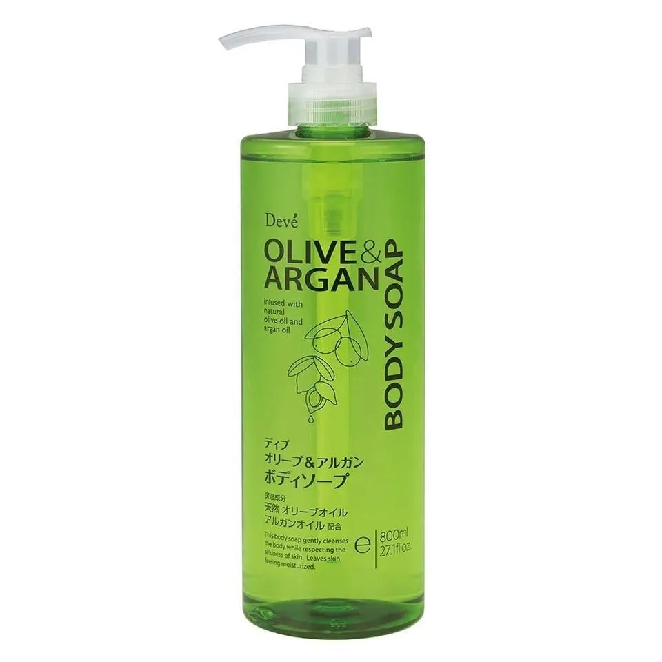 Sữa tắm Kumano Deve Olive & Argan Deve Body Soap