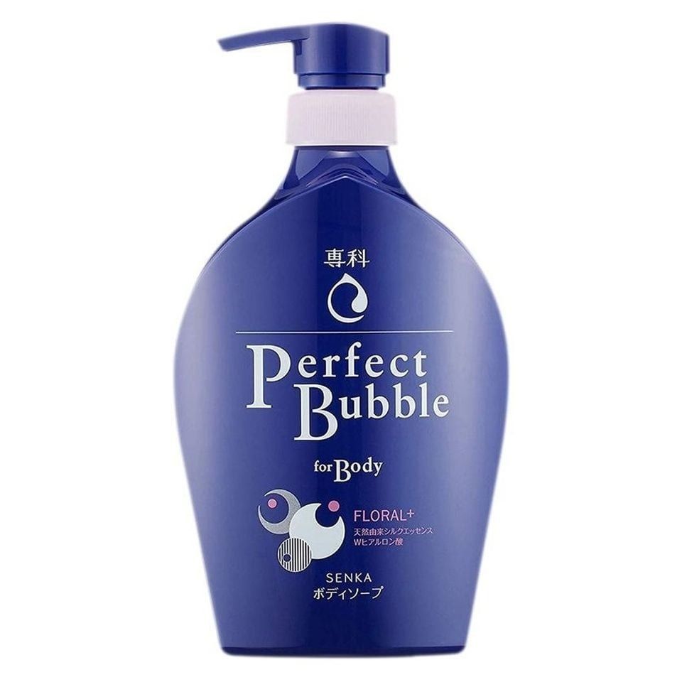 Sữa tắm Senka Perfect Bubble For Body hương hoa, Hương Hoa Tươi Mát