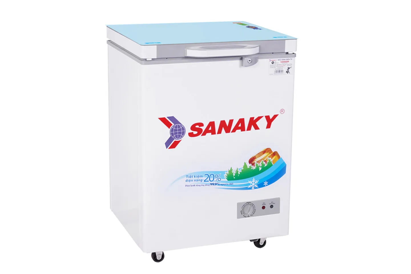 Tủ đông Sanaky VH-1599HYKD 1 ngăn đông 100 lít