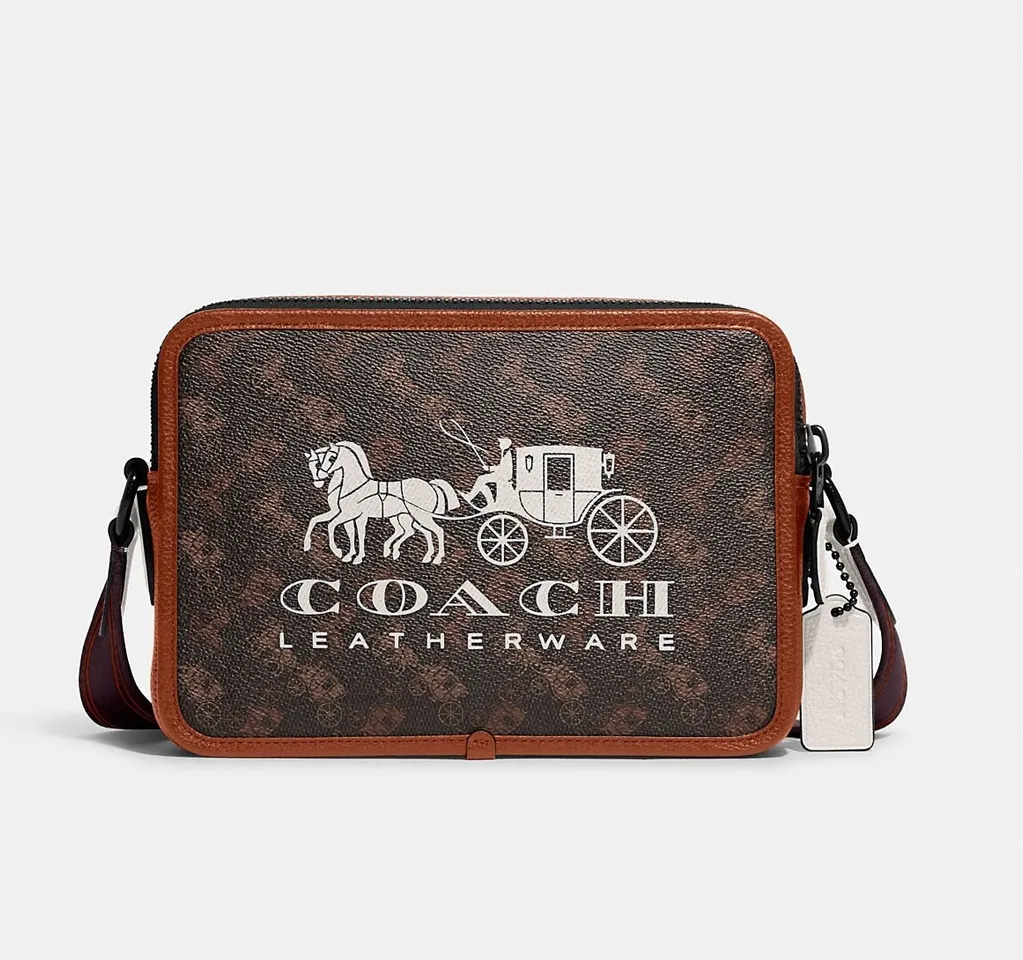 Túi Coach C8445 Charter Crossbody 24 With Horse And Carriage Print