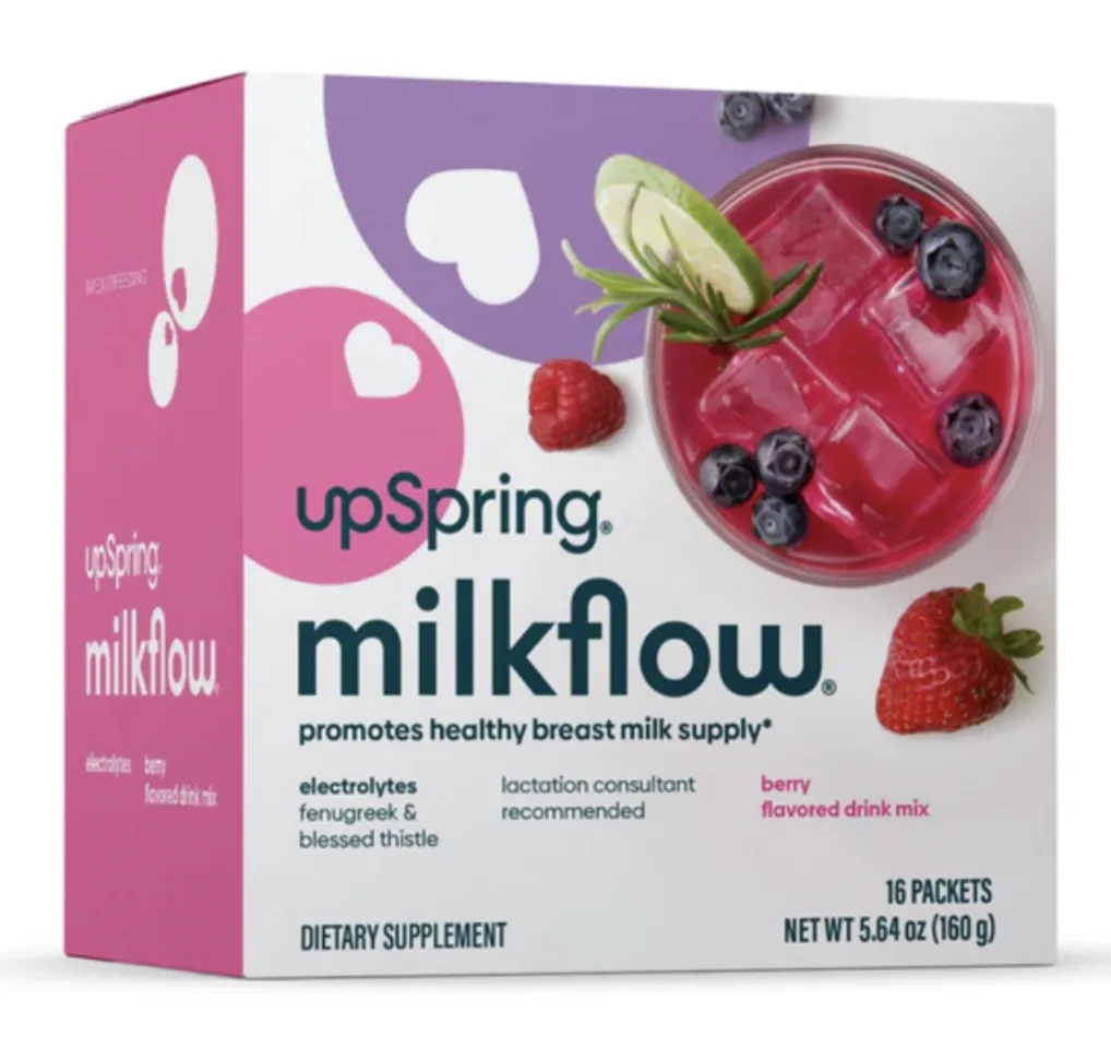 Ngũ cốc lợi sữa Upspring MilkFlow cho mẹ sau sinh, Dâu