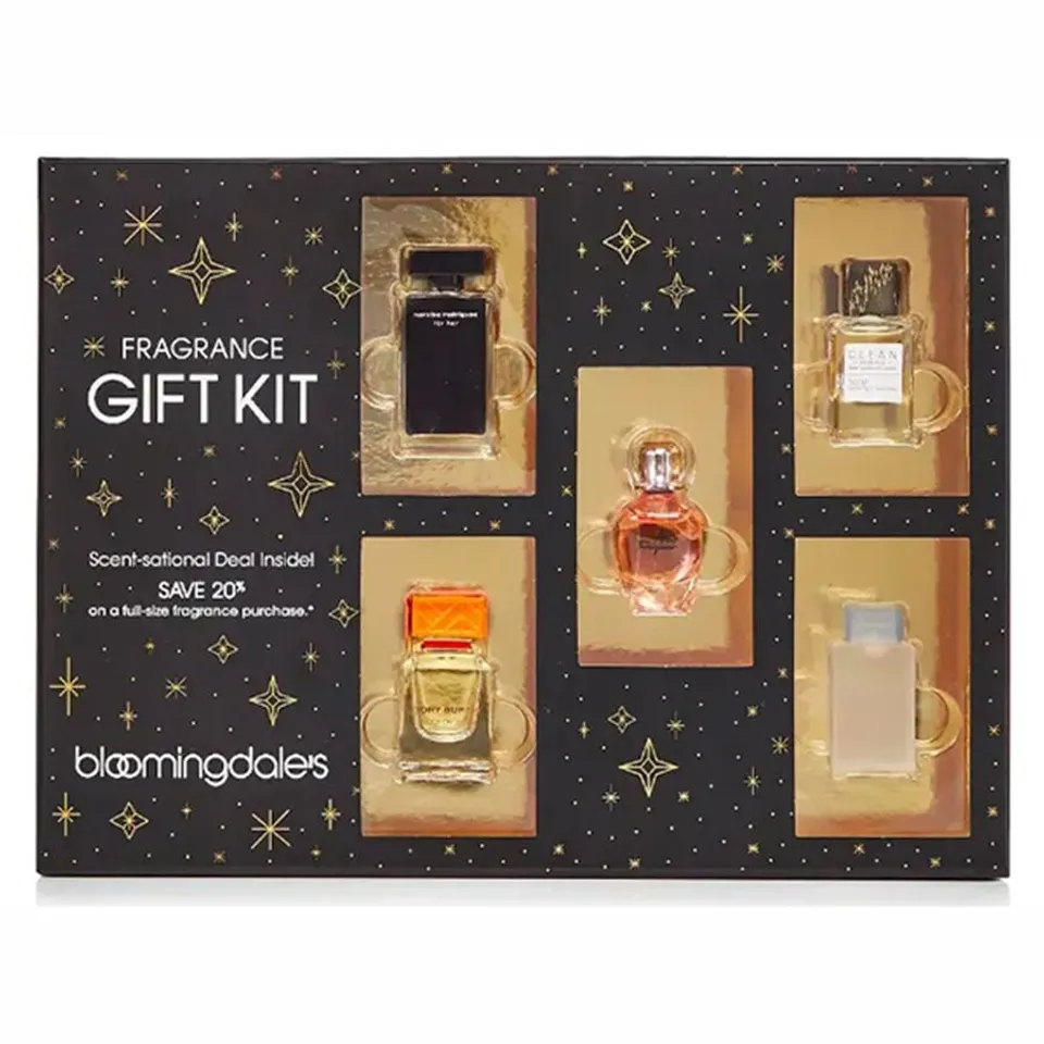 Set 5 chai nước hoa nữ Bloomingdale's Fragrance Gift Kit