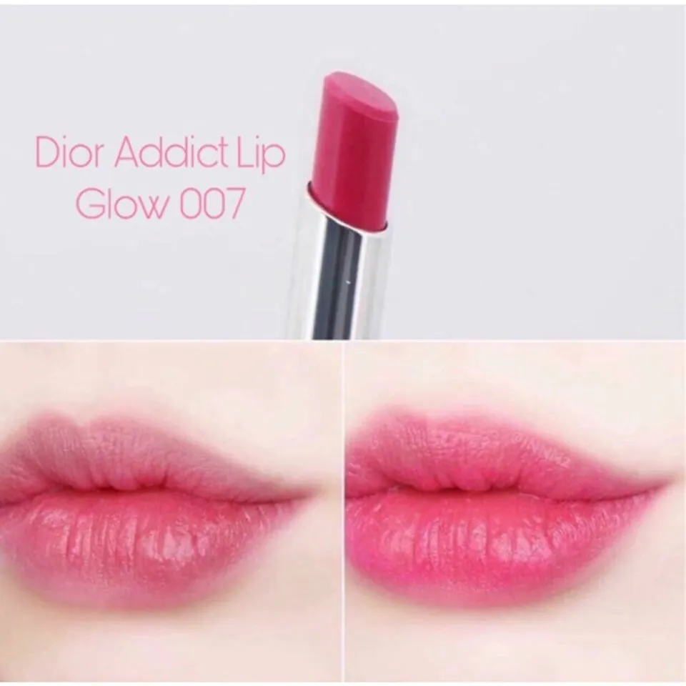 Son Dưỡng Dior Addict Lip Glow Màu Raspberry 007