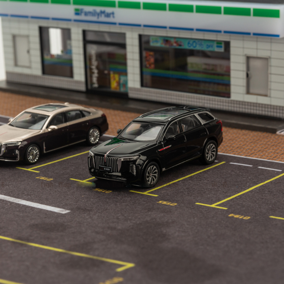 Mô hình xe ô tô Hongqi E-HS9 2020 1:64 Xcartoys - Mô hình chính xác, đẹp mắt, trang trí nhà cửa, quà tặng độc đáo