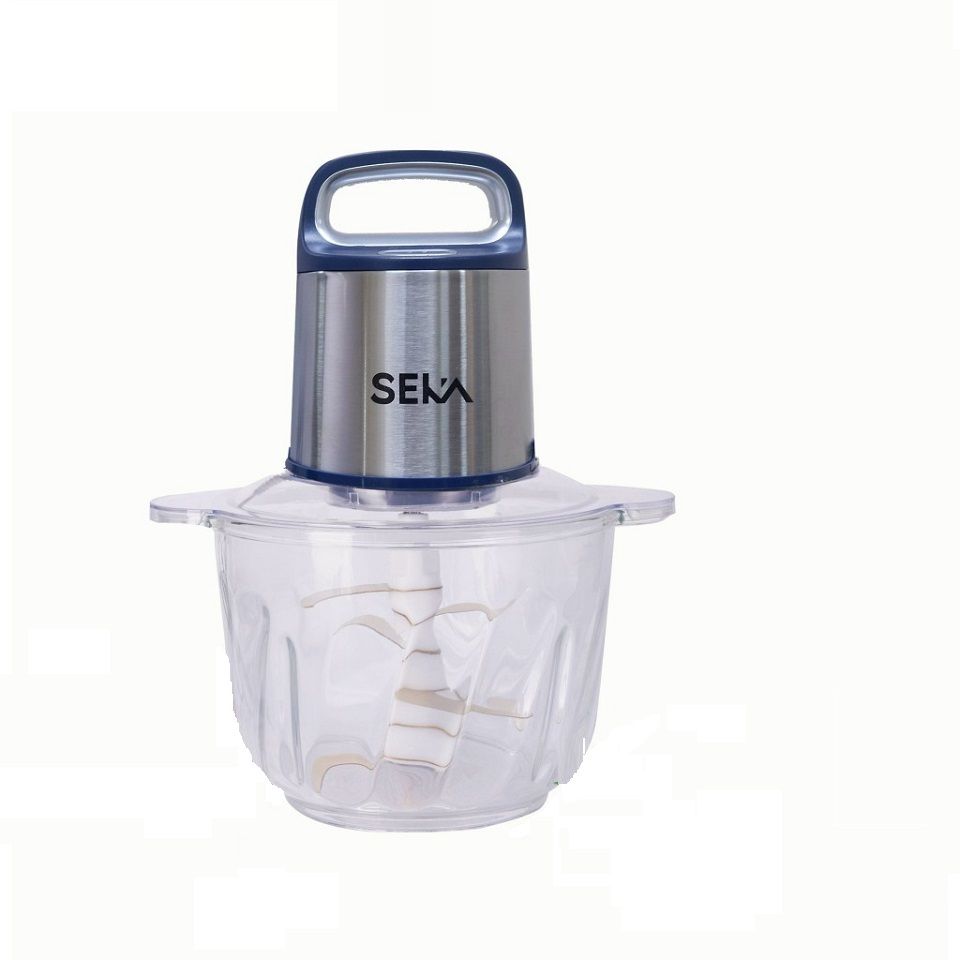 Máy xay thịt đa năng Seka SK2288 500W - Cối thủy tinh 2L, lưỡi thép chống gỉ, tiện ích cho bếp nhà bạn