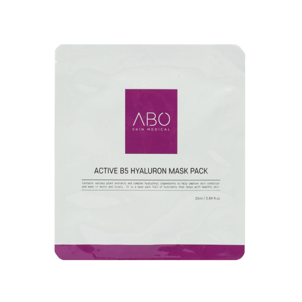 Combo 10 Miếng Mặt Nạ ABO Active B5 Hyaluron - Hỗ Trợ Cấp Ẩm, Phục Hồi Da Mềm Mại, Chất Lượng Cao Mặt Nạ Dưỡng Da