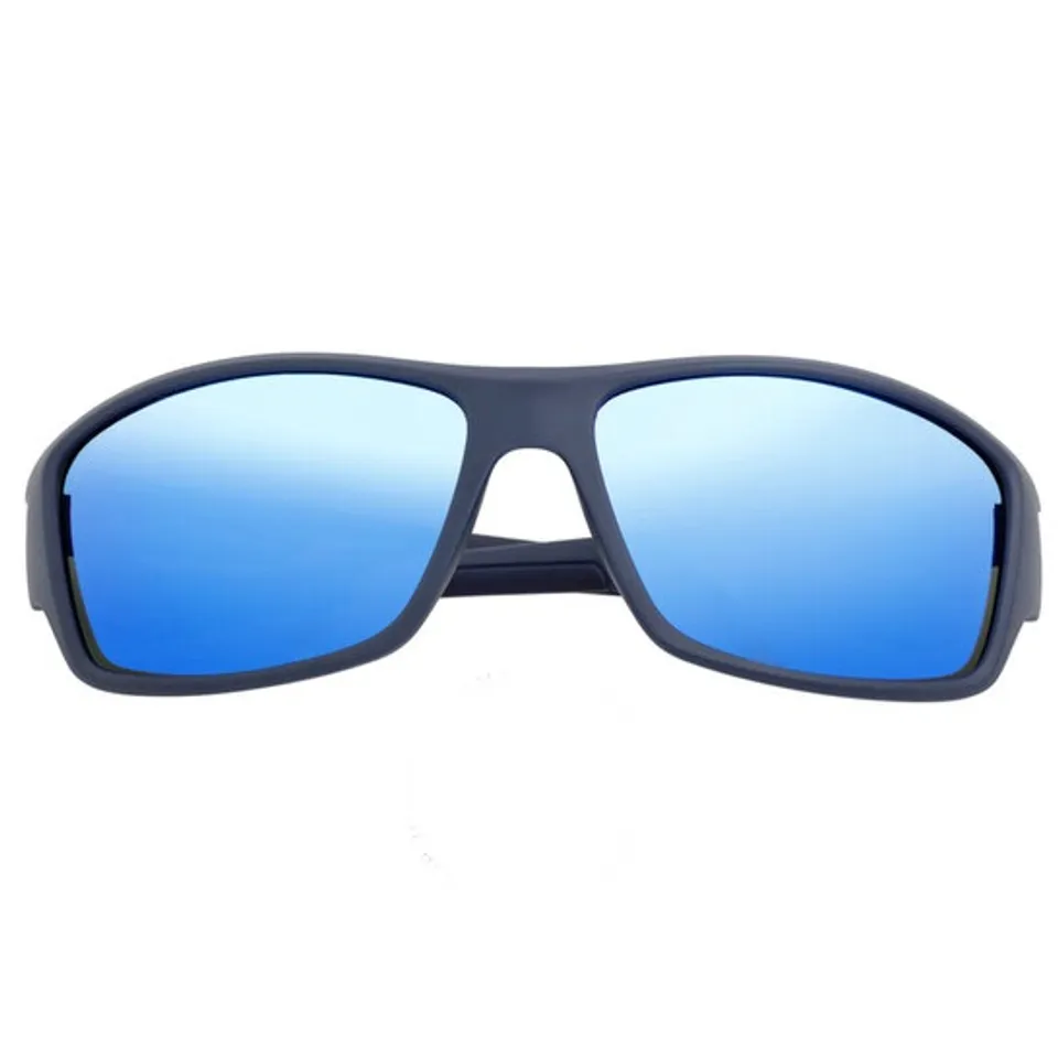 Kính mát nam Breed Men's Blue Wrap Sunglasses BSG060BL