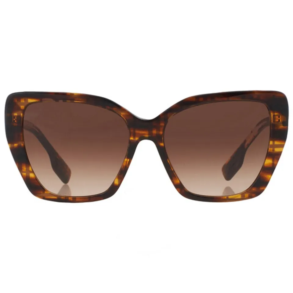 Kính mát nữ Burberry Tamsin Brown Gradient Butterfly Ladies Sunglasses BE4366 398113 55