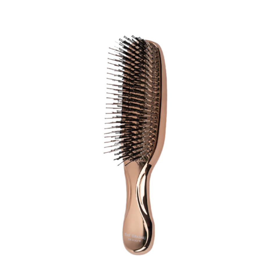 Lược Đa Năng The Brashu Dr Scalp - Lược Massage Tóc Chăm Sóc Da Đầu, Làm Sạch Gàu, Kích Thích Phát Triển Nang Tóc