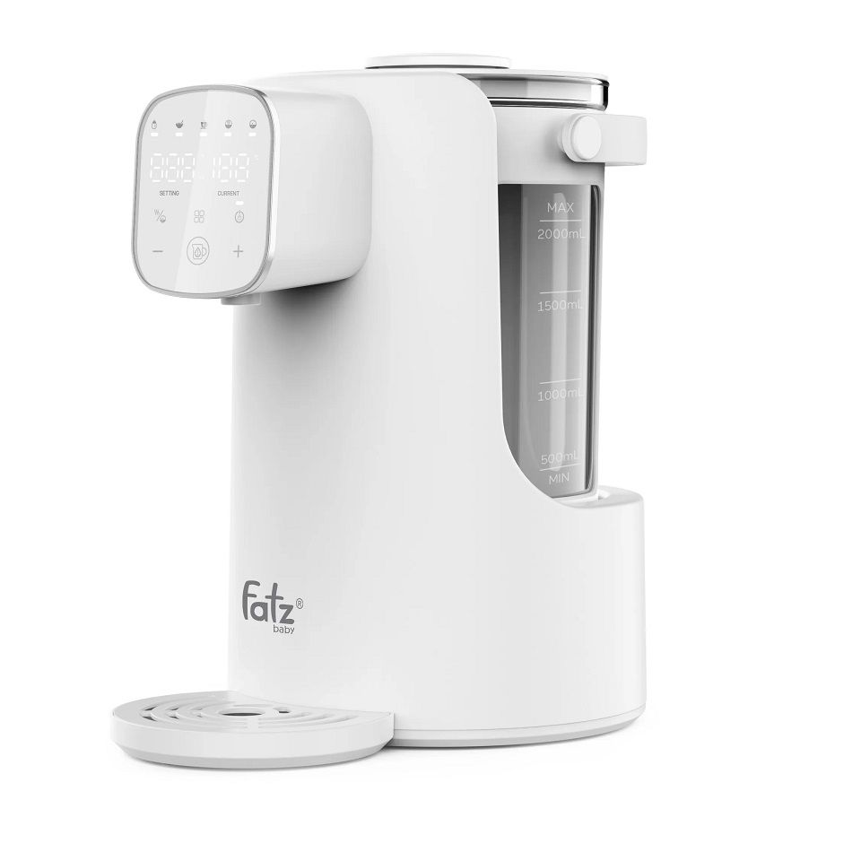 Máy Đun Nước Pha Sữa Fatzbaby Smart 5 Plus FB3823HB - Dung Tích 2L, Công Suất 1000W, Chế Độ Khóa Trẻ Em và Tự Ngắt An Toàn