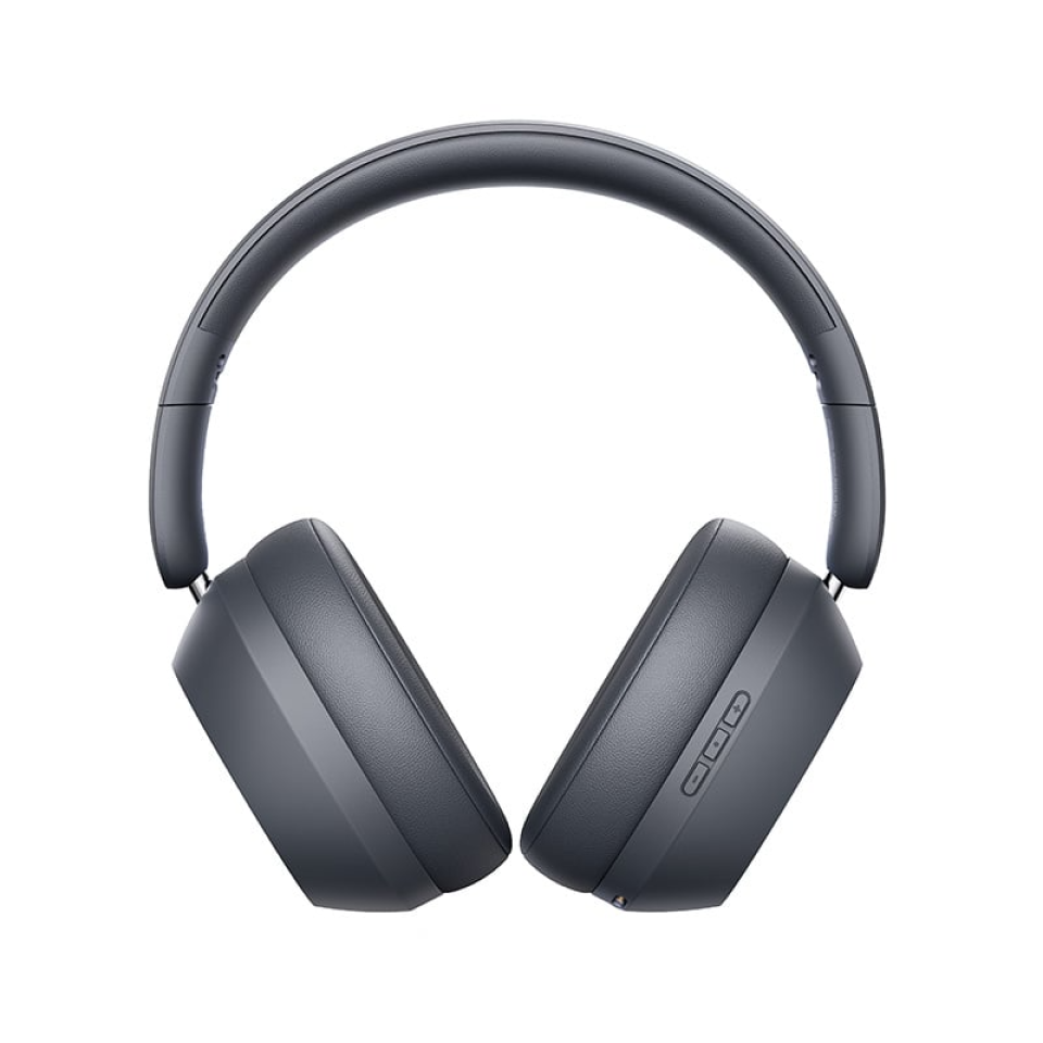 Tai nghe chụp tai không dây Baseus Bass 35 Max Bluetooth v5.3, Xám