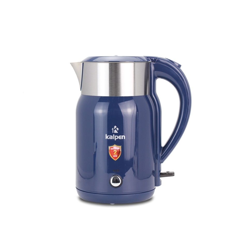 Ấm Đun Nước Siêu Tốc Kalpen KK68 2200W - Thiết Kế Nhỏ Gọn, Chất Liệu Inox Cao Cấp, Chức Năng Giữ Ấm Nước Liên Tục 70°C