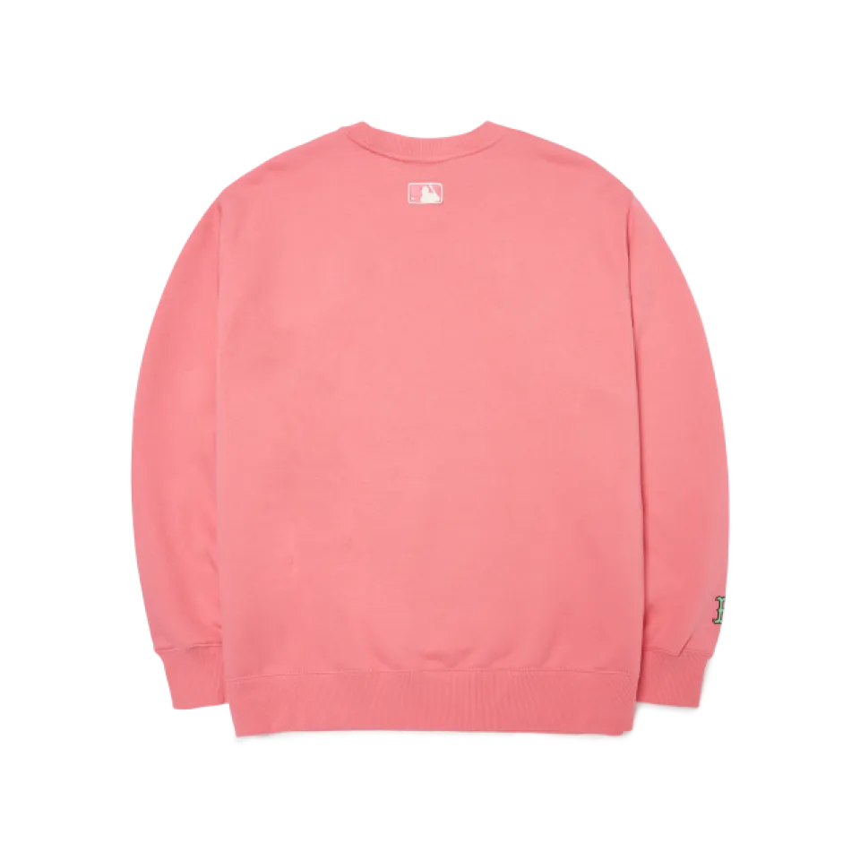 Áo MLB Like Cartoon Overfit Sweatshirt Boston Red Sox 3AMTL0224-43COS
