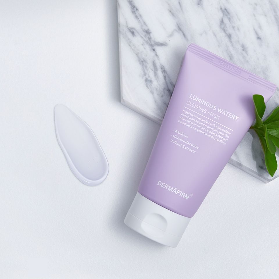 Mặt Nạ Ngủ Dermafirm Luminous Watery - Dưỡng Ẩm, Cấp Nước, Làm Sáng Da, Phù Hợp Mọi Loại Da, 100ml