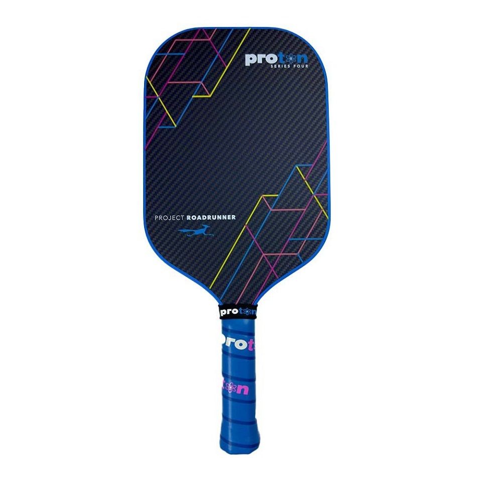 Vợt Pickleball Proton Series Four Sợi Carbon Nhẹ - Thiết Kế Không Cạnh, Chất Liệu Độ Bền Cao, Cảm Giác Chơi Tốt Nhất