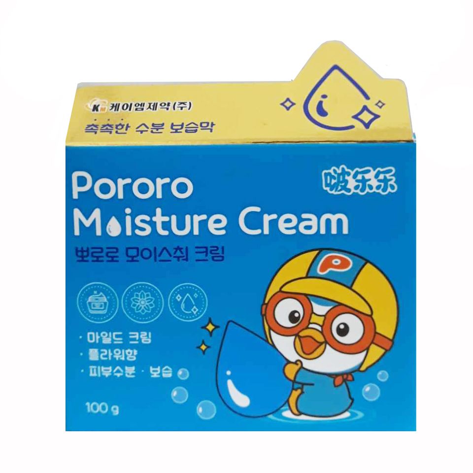 Kem Dưỡng Ẩm Sữa Dê Cho Bé Pororo Goat Milk Cream - Giúp Da Mềm Mại & Ẩm Mượt, An Toàn Cho Trẻ Nhỏ, Hương Thơm Dễ Chịu
