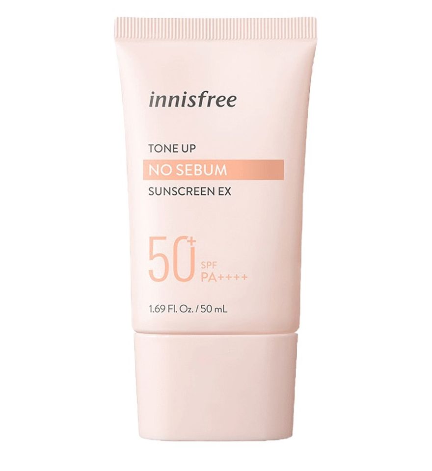 Kem Chống Nắng Innisfree No Sebum SPF50 Kiểm Soát Nhờn, Nâng Tone Da, Chống Nắng Tối Ưu, Dành Cho Da Dầu, Hỗn Hợp, Làn Da Sáng Mịn