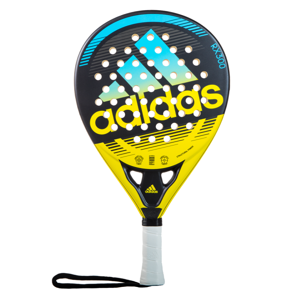 Vợt Padel Adidas RX300 RK3CA5U35 - Cấu Trúc Gia Cố Tăng Cường Sức Mạnh, Dành Cho Người Chơi Trung Cấp, Kiểm Soát Tốt