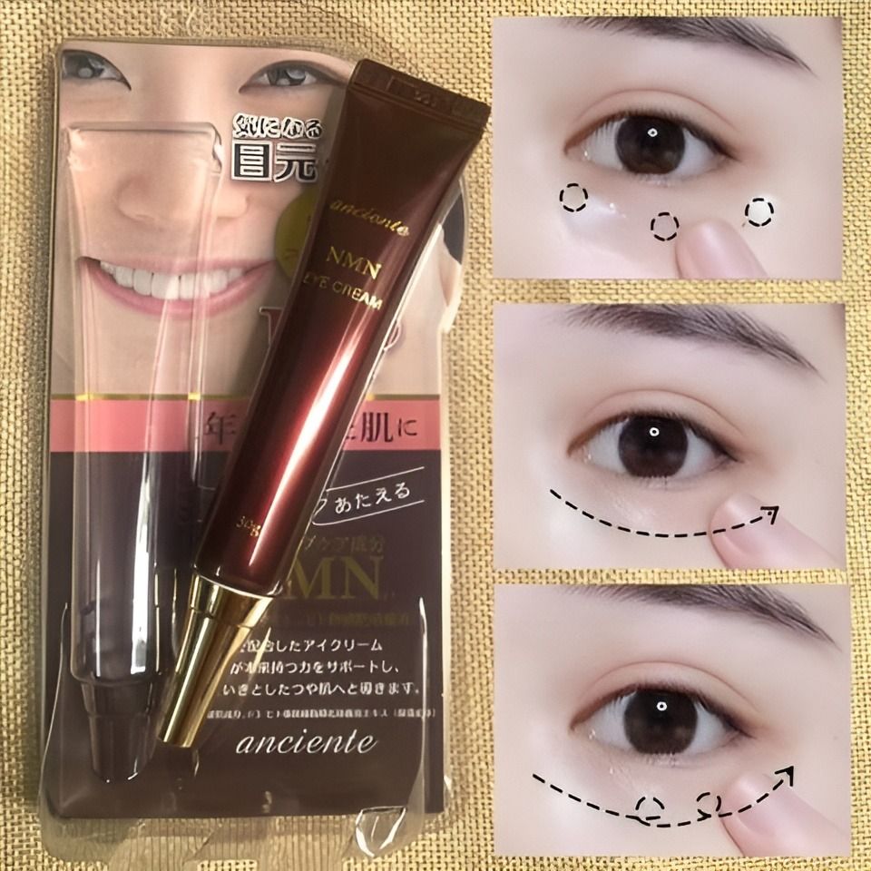 Kem mắt Anciente 30g - Giảm thâm quầng, trẻ hóa da, làm mờ nếp nhăn, chứa Niacinamide và tế bào gốc - Sản phẩm chăm sóc sắc đẹp.
