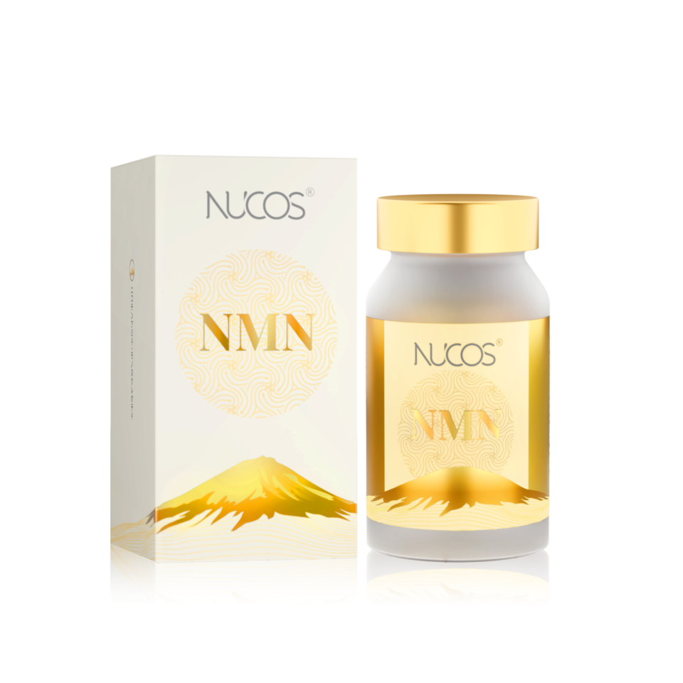 Viên uống trẻ hóa toàn diện Nucos - Hỗ trợ sức khỏe và làm đẹp da với Coenzyme Q10, Vitamin B3 và Hyaluronic Acid - 60 viên