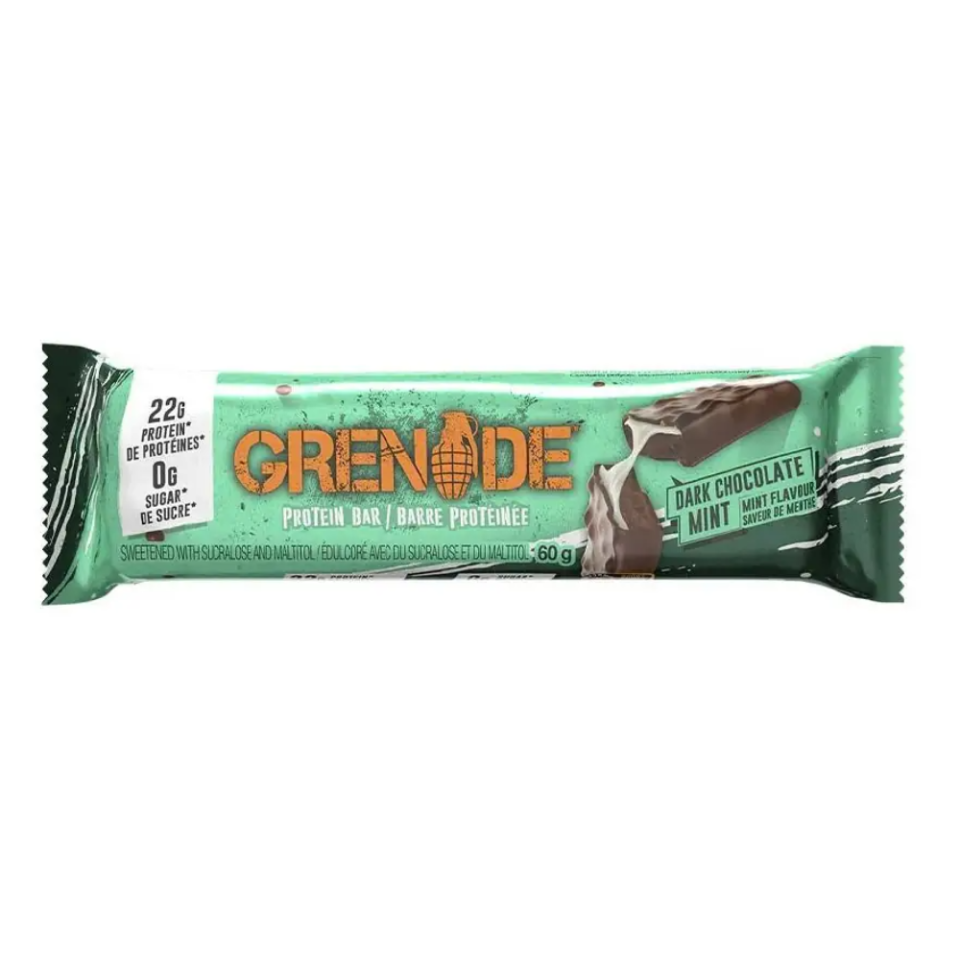 Bánh Protein Grenade - Bánh Protein Cao Cấp Ít Ngọt, Snack Thể Hình, 21g Protein/Mỗi Thanh, Nhiều Hương Vị Hấp Dẫn