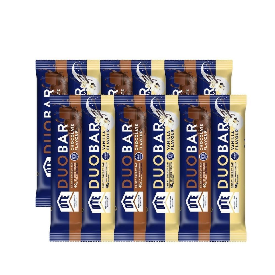 Bộ 12 Thanh Năng Lượng OTE Duo Bar - Hỗ Trợ Tập Luyện Hiệu Quả, Bổ Sung Năng Lượng Bền Vững Với Vị Ngon Dễ Tiêu Hóa