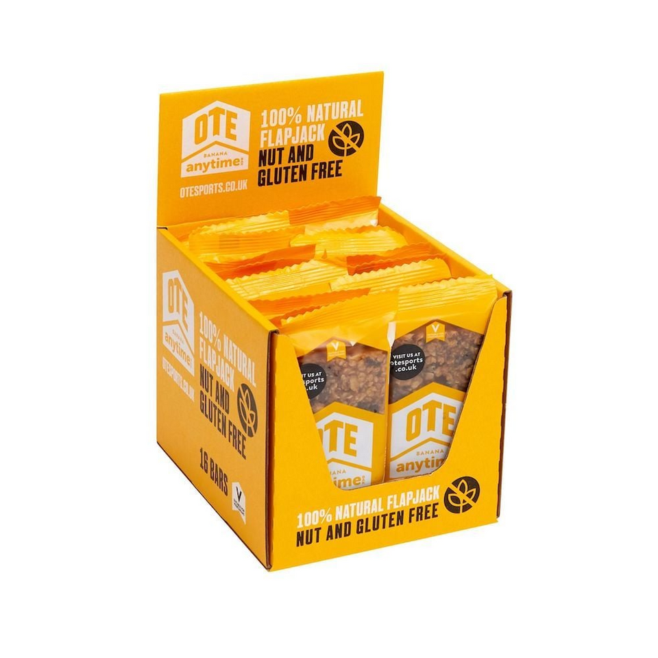 Thực Phẩm Chức Năng OTE Anytime Bar - Pack 16 Thanh Năng Lượng Ít Đường, Hương Vị Độc Đáo Dinh Dưỡng cho Người Tập Luyện