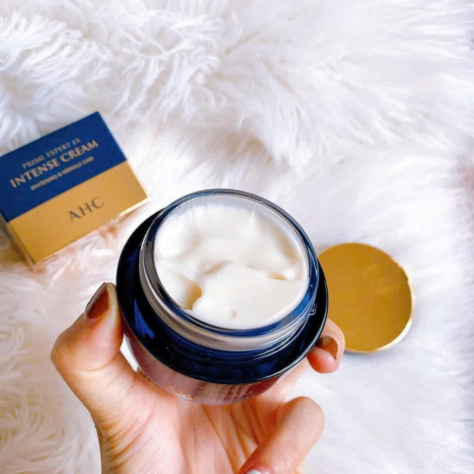 Kem Dưỡng Trẻ Hóa Da AHC Prime Expert Intense Cream 50ml - Giúp Da Mịn Màng, Căng Mọng, Cải Thiện Nếp Nhăn và Tổn Thương Da