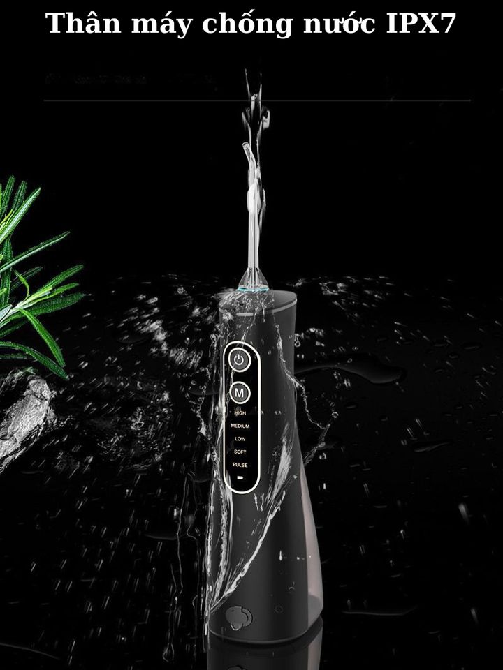 Máy Tăm Nước Cầm Tay SeaSy X62 - 5 Chế Độ Chăm Sóc Răng Miệng Hiện Đại, Thích Hợp Cho Người Niềng Răng và Trẻ Em