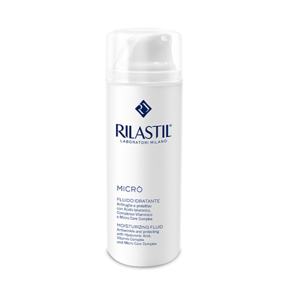 Tinh Chất Rilastil Micro Moisturizing Fluid - Serum Trẻ Hóa Da Dầu, Cung Cấp Độ Ẩm, Kiểm Soát Nhờn, 50ml