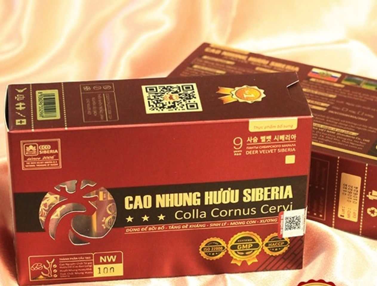 Cao Nhung Hươu Siberia - Thực Phẩm Chức Năng Tăng Cường Sức Khỏe, Hỗ Trợ Phục Hồi Thể Lực Từ Siberia 100g