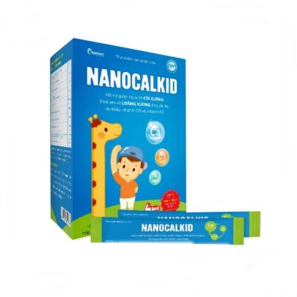 Cốm Nanocalkid Thái Minh - Thực Phẩm Chức Năng Cho Trẻ Em, Bổ Sung Canxi, Vitamin D3, K2, Thúc Đẩy Ăn Ngon, Ngủ Ngon, Phát Triển Chiều Cao