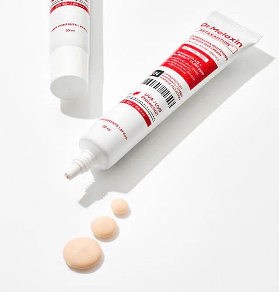 Kem Chống Nắng Dr.Melaxin Astaxanthin SPF 50+ - Chống Nắng Hiệu Quả, Làm Sáng Da, Ngăn Ngừa Tàn Nhang - 50ml
