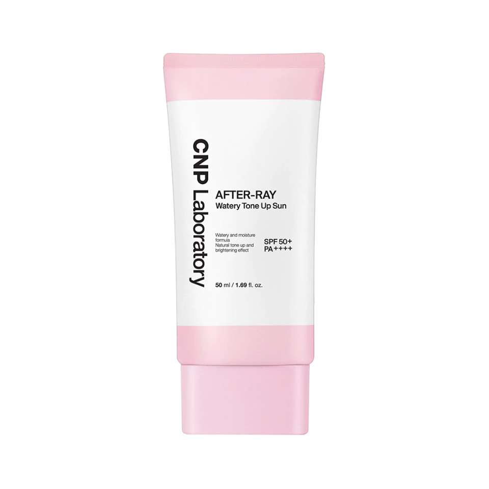 Kem Chống Nắng Nâng Tone CNP Laboratory After-Ray Watery SPF50+ - Bảo Vệ Da, Hiệu Ứng Nâng Tone Tự Nhiên, Dưỡng Ẩm Suốt Ngày