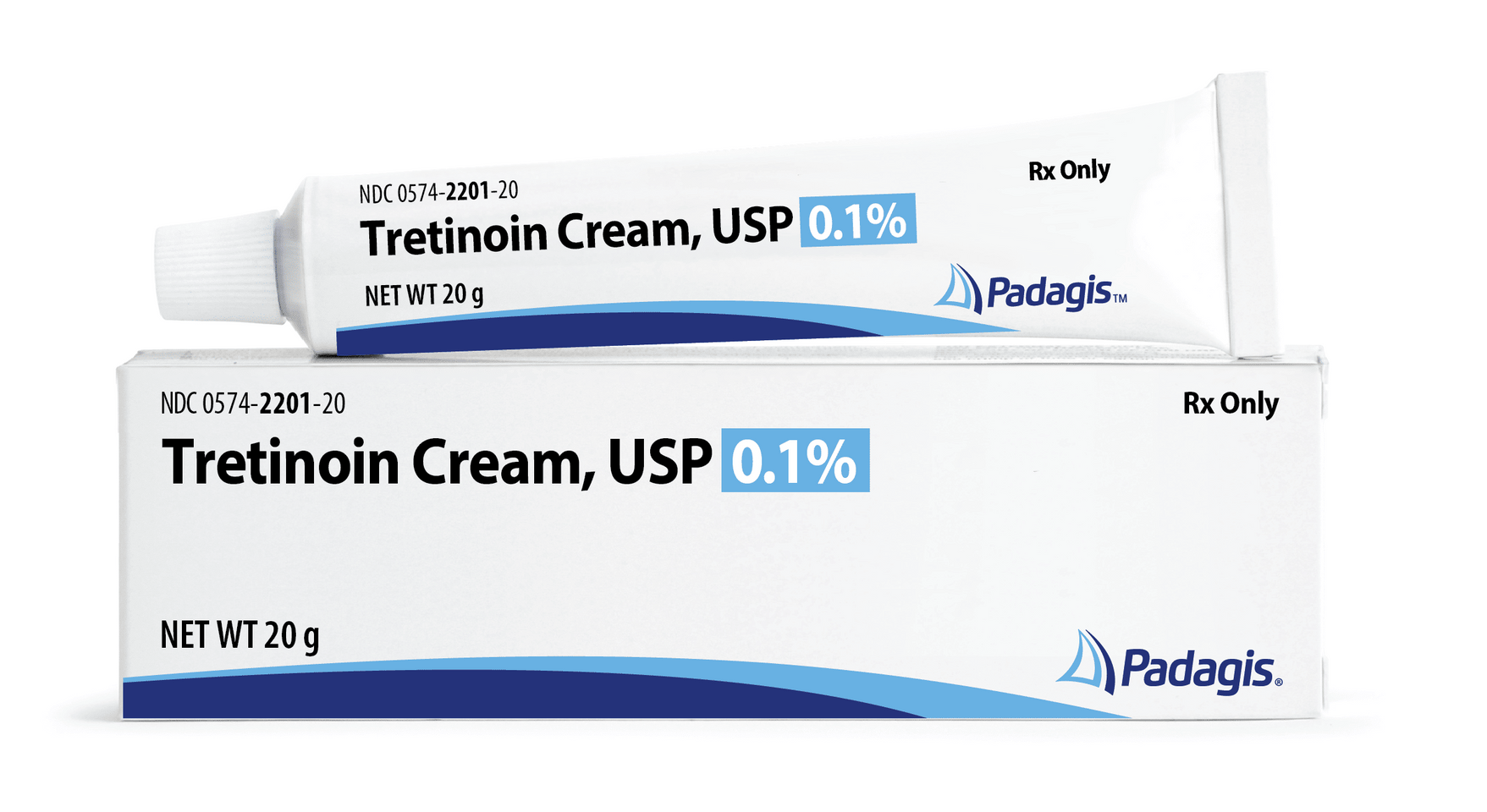 Kem Tre 0.1% USP Padagis - Kem trị mụn hiệu quả, sáng da, giảm thâm, dưỡng ẩm, trẻ hóa làn da cho người mới bắt đầu sử dụng.