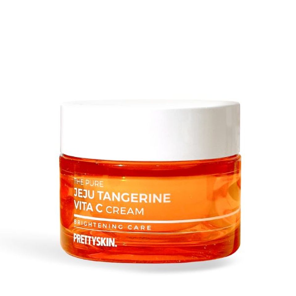 Kem Dưỡng Sáng Da Vitamin C Prettyskin The Pure Jeju Tangerine Vita C Cream - Làm Sáng, Cấp Ẩm, Cải Thiện Sắc Tố Da 52ml
