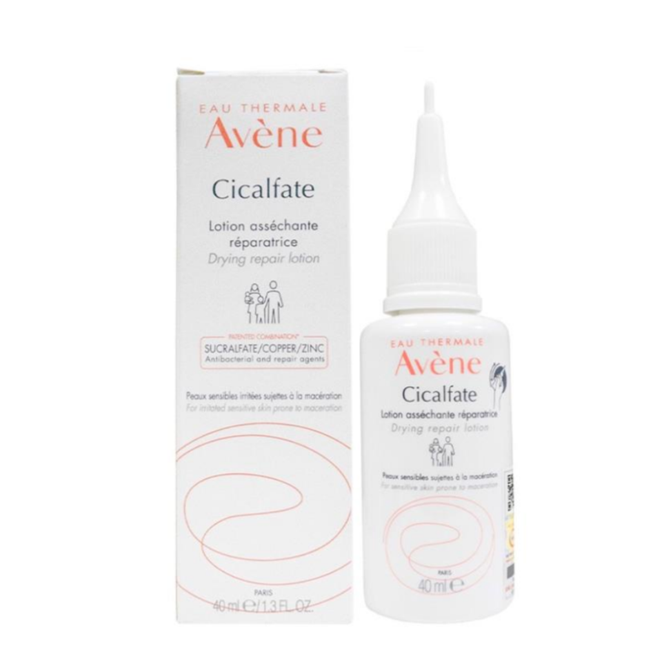 Sữa Dưỡng Phục Hồi Avène Cicalfate - Lotion Làm Dịu Tổn Thương Da, Hỗ Trợ Làm Khô Và Phục Hồi Da Nhanh Chóng, 40ml