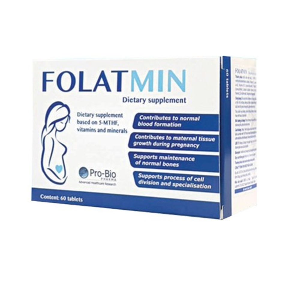 Viên uống Folatmin 5-MTHF - Bổ sung Vitamin và Khoáng Chất Chuyên Biệt cho Phụ Nữ, Hỗ Trợ Mang Thai và Sức Khỏe Sinh Sản