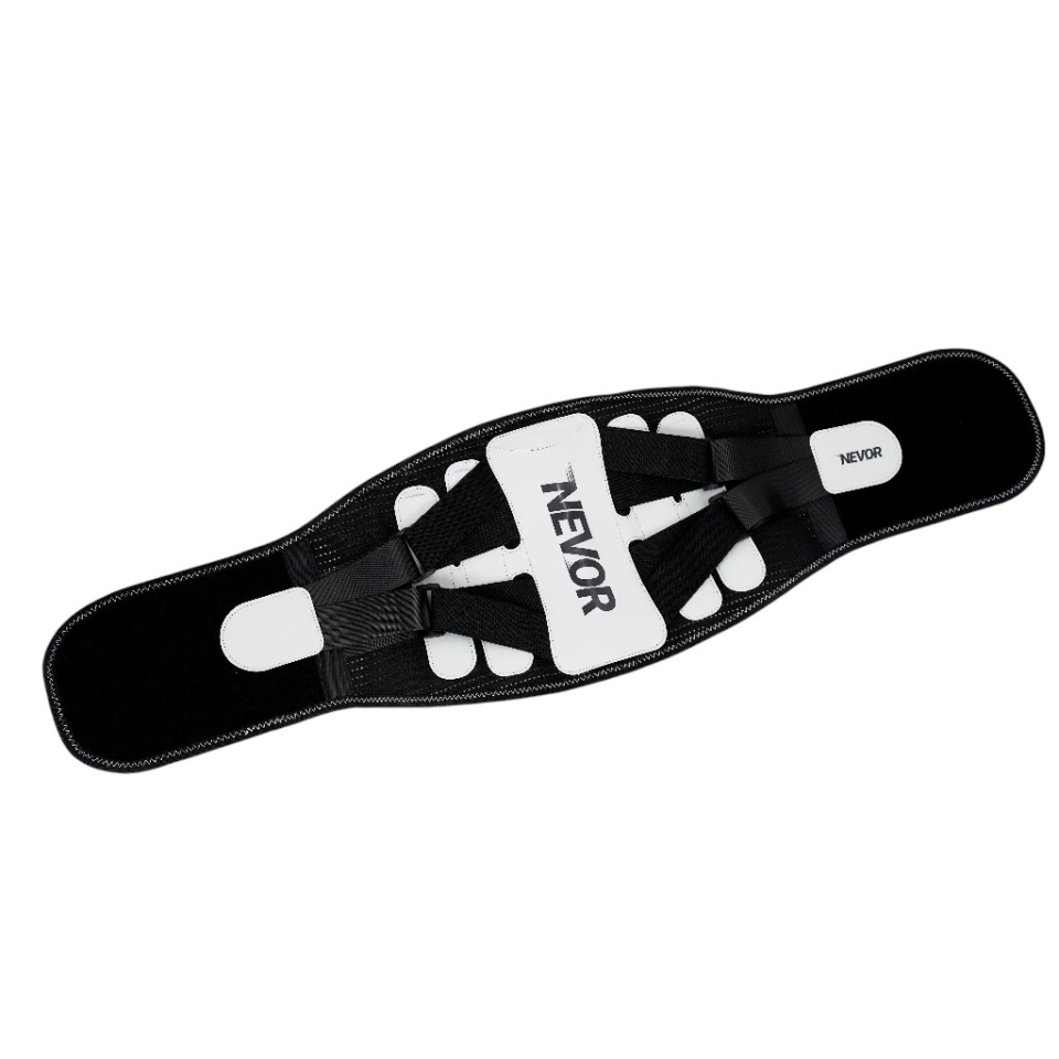 Đai lưng hỗ trợ cột sống Nevor DTL03 - Thiết bị chăm sóc sức khỏe giảm đau thắt lưng có đai cố định và đệm bơm hơi cho nam nữ