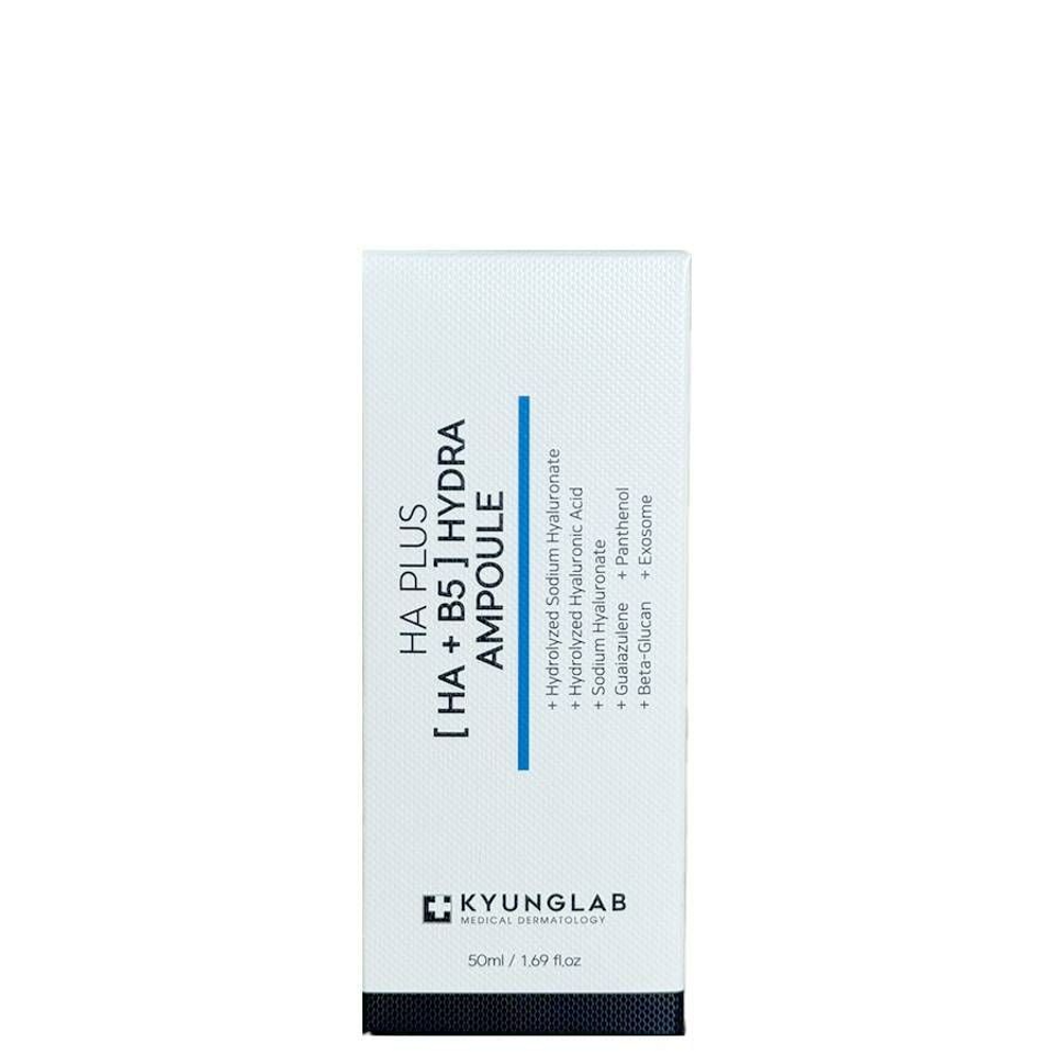 Tinh Chất Kyung Lab HA Plus [HA + B5] Hydra Ampoule 50ml - Serum Cấp Nước Phục Hồi Da, Làm Dịu Tổn Thương, Dưỡng Ẩm Da Mịn Màng