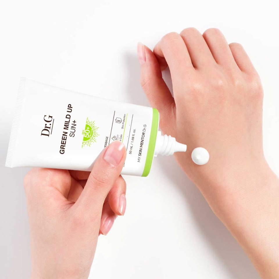 Kem Chống Nắng Vật Lý Dr.G Green Mild Up Sun+ SPF50+ - Bảo Vệ Da Hàng Ngày, Chất Dịu Nhẹ, Phù Hợp Mọi Loại Da