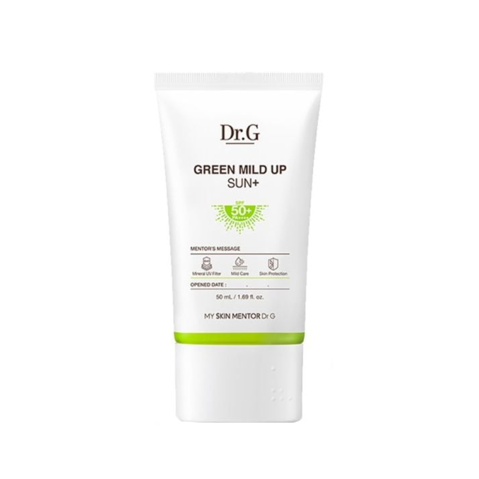 Kem Chống Nắng Vật Lý Dr.G Green Mild Up Sun+ SPF50+ - Bảo Vệ Da Hàng Ngày, Chất Dịu Nhẹ, Phù Hợp Mọi Loại Da