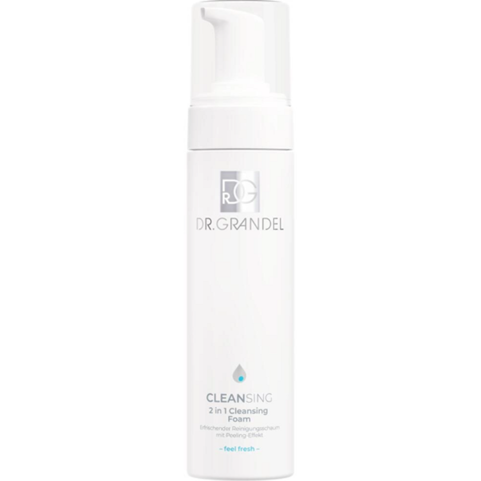 Sữa Rửa Mặt Tạo Bọt 2in1 Dr.Grandel Cleansing Foam 200ml - Tẩy Tế Bào Chết, Ngăn Ngừa Mụn, Làm Sạch Sâu cho Da Dầu