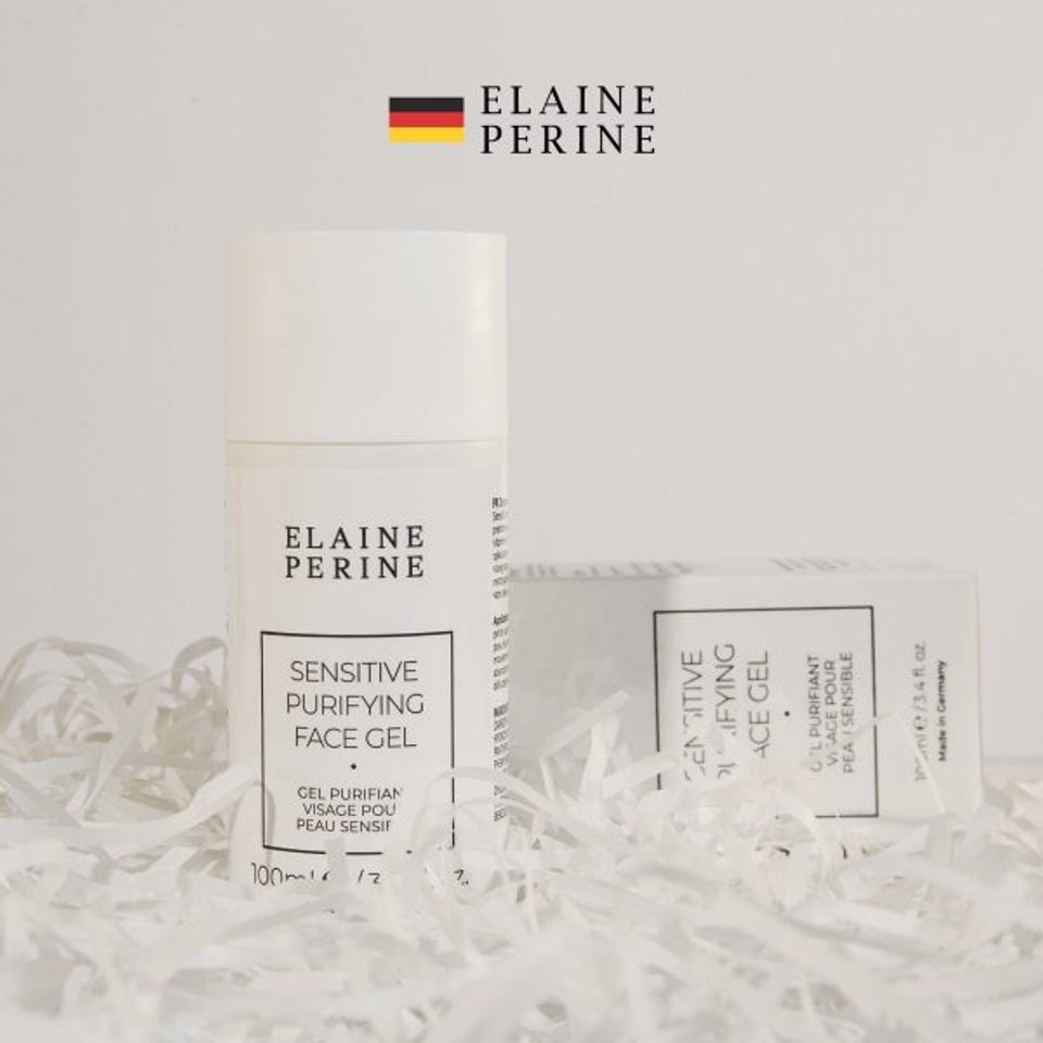 Gel Rửa Mặt Elaine Perine 100ml - Đặc Biệt Dành Cho Da Nhạy Cảm, Hỗ Trợ Làm Sạch Và Dưỡng Ẩm Da Mặt