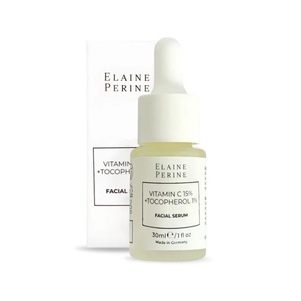 Serum Dưỡng Sáng Da Elaine Perine Vitamin C 15% + Tocopherol 1% - Hỗ Trợ Cải Thiện Da Xỉn Màu, Căng Bóng, Rạng Rỡ 30ml