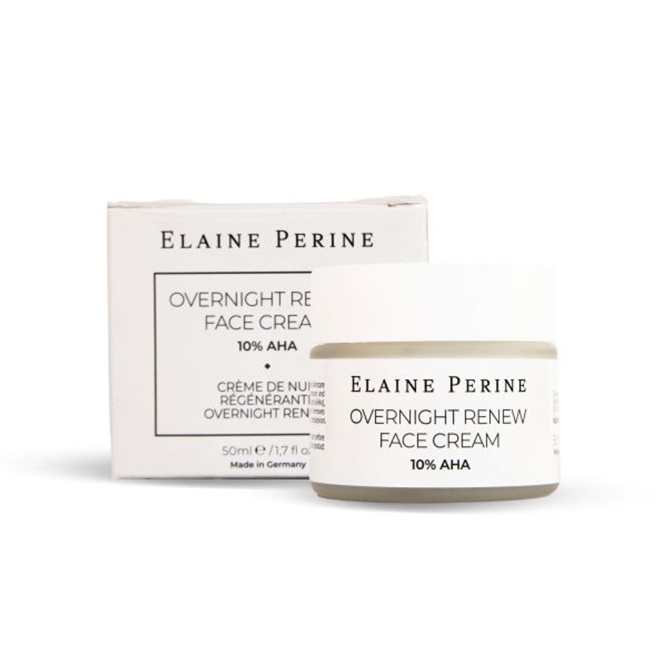 Kem Dưỡng Tái Tạo Da Ban Đêm Elaine Perine 50ml - Overnight Renew Cream 10% AHA Cho Làn Da Mịn Màng, Rạng Rỡ, Dưỡng Ẩm Tối Ưu