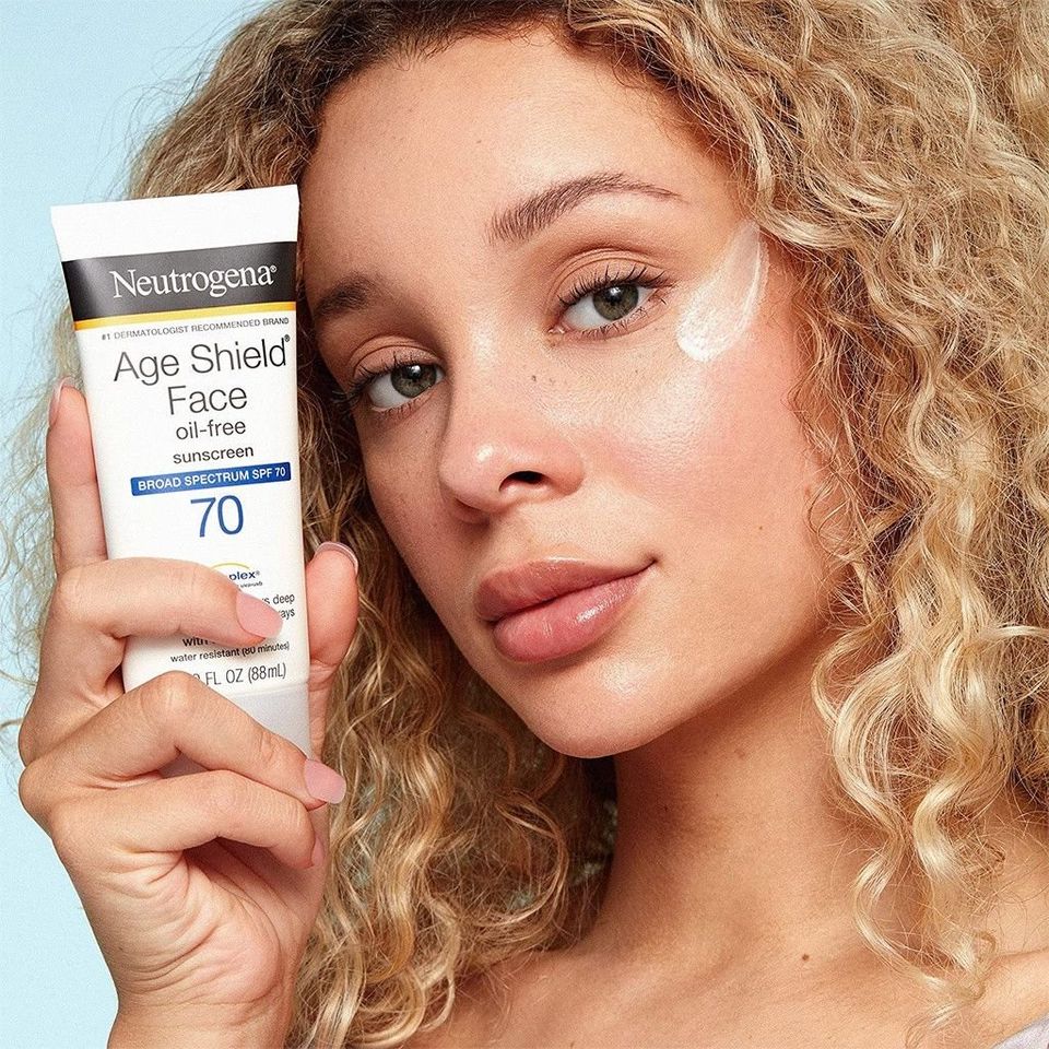 Kem chống nắng Neutrogena Age Shield Face SPF 70, 88ml