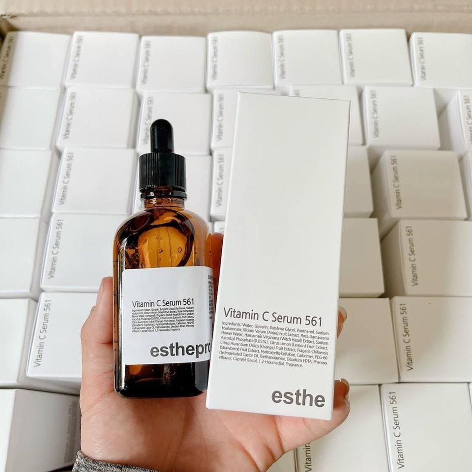 Tinh Chất Trắng Da Esthepro Vitamin C 561 Serum 100ml - Ngừa Lão Hóa, Làm Sáng Da Hiệu Quả, Cho Da Khỏe Mạnh và Rạng Rỡ