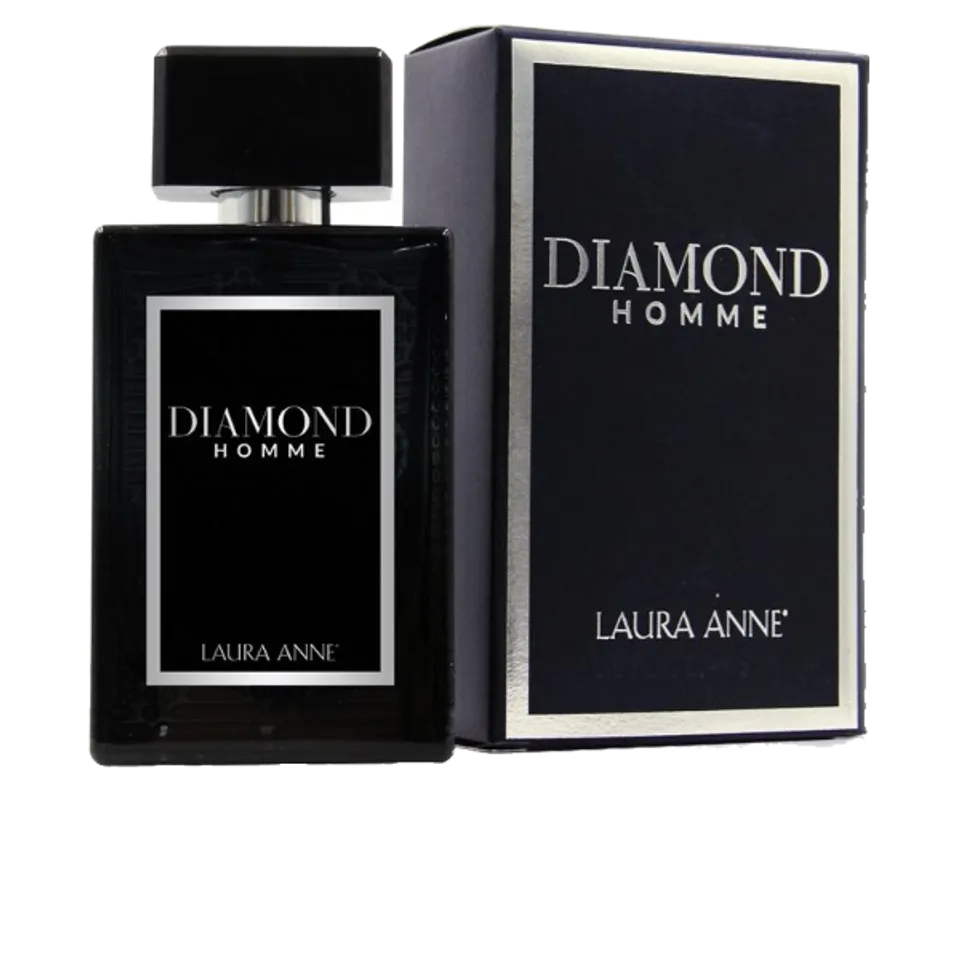Nước hoa nam Laura Anne Diamond Homme Black 45ml